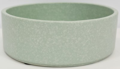 10" Round Light Green Ceramic Bowl