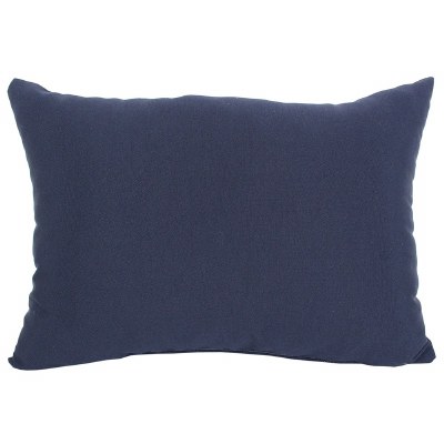 12" x 18" Navy Decorative Pillow