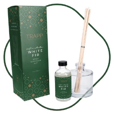 4 Oz White Fir Fragrance Reed Diffuser Kit