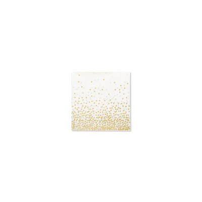 5" Square Confetti Beverage Napkin