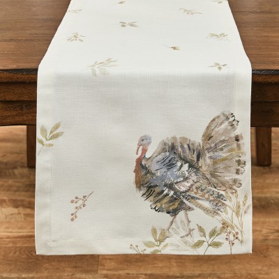 15" x 72" Turkey Day Table Runner