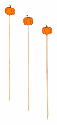 Pack of 30 6" Pumpkin Picks