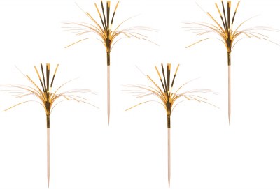 Pack of 24 4" Gold Pom Picks
