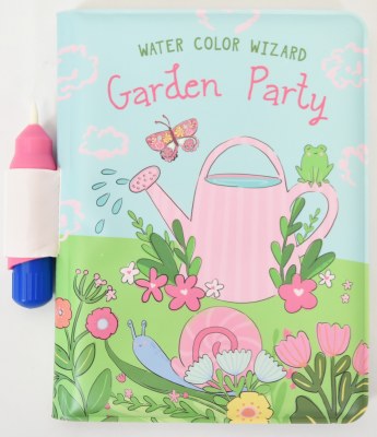 Garden Party Watercolor Children's Book by Mud Pie