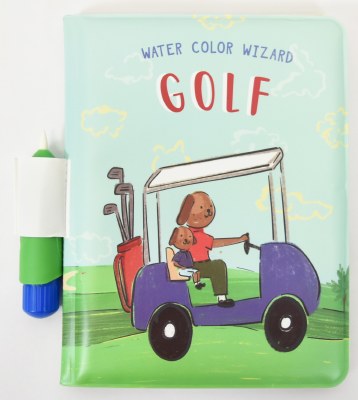 Golf Watercolor Children's Book by Mud Pie