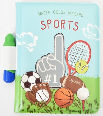 Sports Watercolor Children's Book by Mud Pie