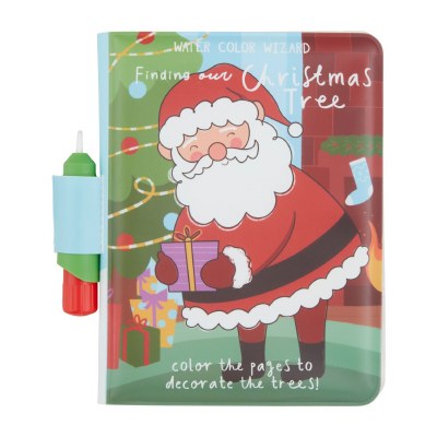 8" x 6" Christmas Tree Watercolor Children's Book by Mud Pie