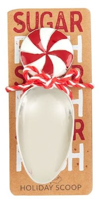 5" Metal Peppermint Candy Candy Scoop by Mud Pie
