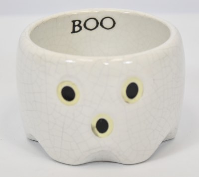 3" Glow in the Dark "BOO" Ghost Bowl by Mud Pie