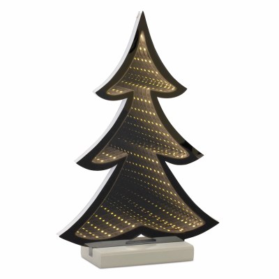 12" LED Christmas Tree Battery Operated Infinity Light