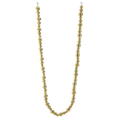 6' Gold Ball Garland