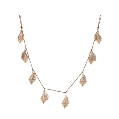 48" Champagne Glass Shells Garland