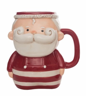 5" Ceramic Santa Claus Mug