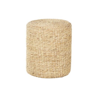 16" Round Natural Seagrass End Table