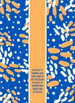 28" x 12" "My Ability to Remember Song Lyrics From The 80's Far Exceeds My Ability to Remember Why I Walked Into The Kitchen" Kitchen Towel