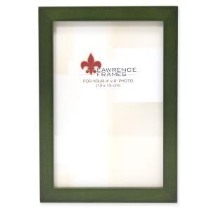 4" x 6" Green Wood Picture Frame