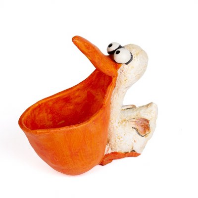 Scuttle Pelican Planter