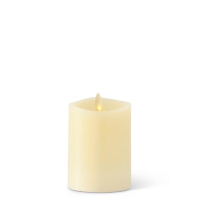 3" x 4.5" LED Ivory Indoor Luminara Pillar Candle