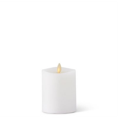3.5" x 5.5" LED White Indoor Luminara Pillar Candle