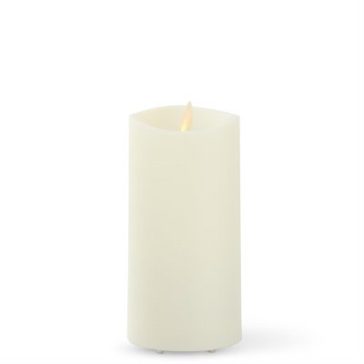 3.25" x 6.75" LED Ivory Outdoor Luminara Pillar Candle