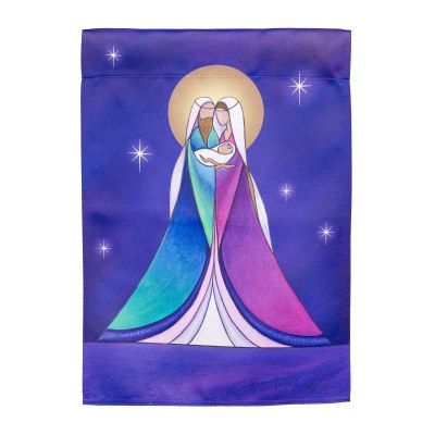 44" x 28" Holy Family Large Christmas House Flag