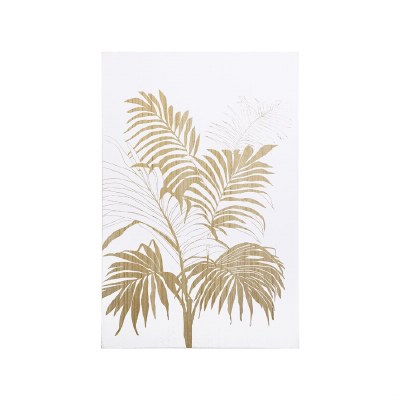 24" x 16" Areca Leaf Tropical Screen Plaque