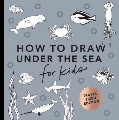 Mini How To Draw Under The Sea Children's Book