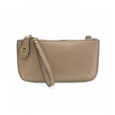 5" x 10" Taupe Convertible Crossbody Wrsitlet