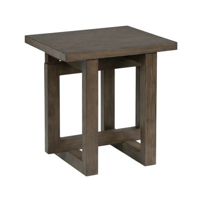 23" Brown End Table