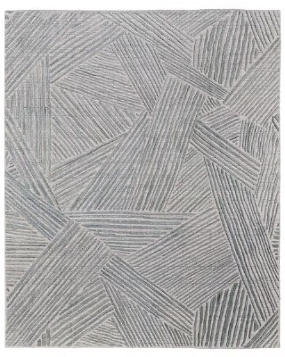 5' x 8' Green and Gray Elias 69FYF Rug