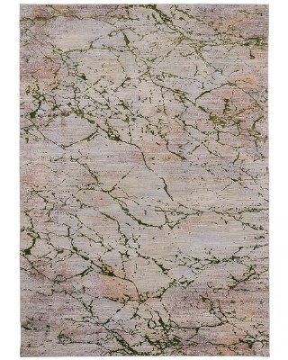 5' x 8' Multicolors and Green Pryor 39NEF Rug