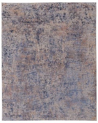 5' x 8' Multicolors and Blue Pryor 39NGF Rug