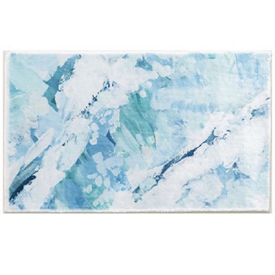 21" x 33" Cozy Living Ocean Surf Rug