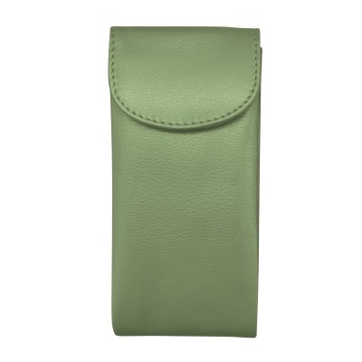 3" x 7" Sage Double Flap Glasses Case