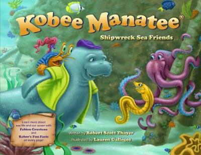 Kobee Manatee Shipwreck Sea Friends Children's Book