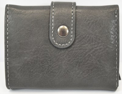 Gray RFID Bi-Fold Wallet