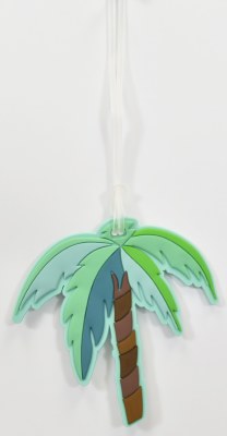 Palm Tree Luggage Tag