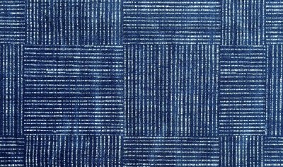 28" x 47" Navy Canvas Rug