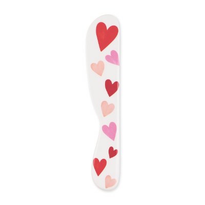 6" Melamine Hearts Spreader