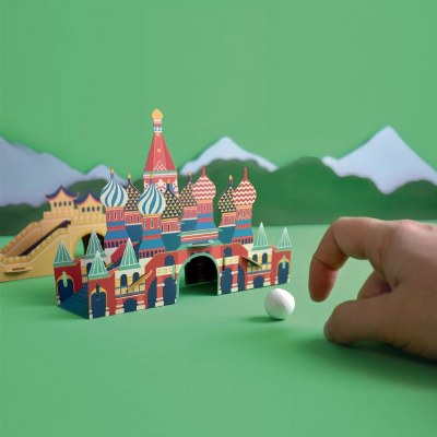 Create Your Own World Flick Golf Kit