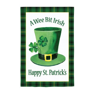 43" x 29" "A Wee Bit Irish, Happy St. Patrick's Day" Large Flag