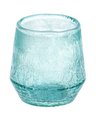 3" Green Glass Votive Holder