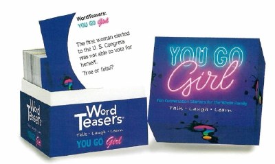 Box of "You Go Girl" Trivia Cards