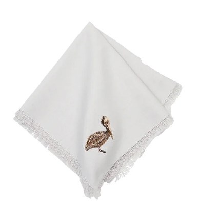 18" Sq Pelican Bay Cloth Napkin