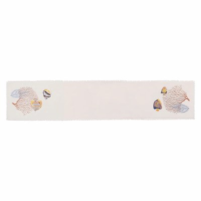 14" x 72" Coral Reef Table Runner