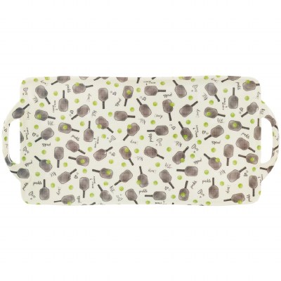 9" x 18" Melamine Pickleball Tray