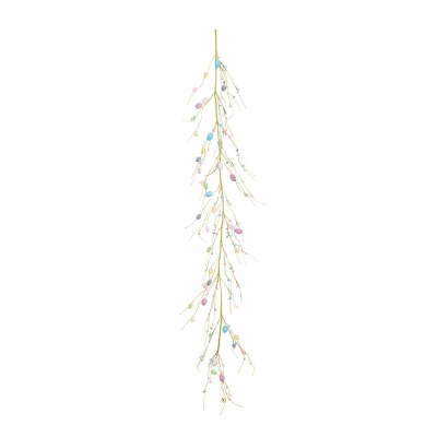47" Multipastel Faux Egg Garland
