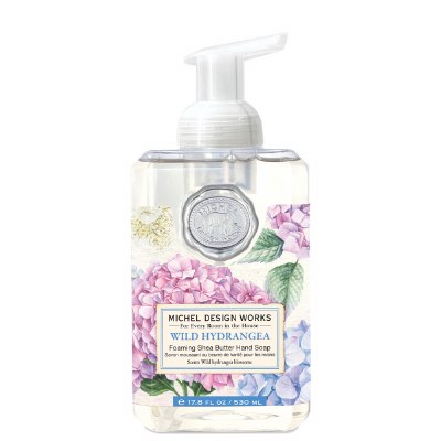 17.8 Oz Wild Hydrangea Fragrance Foaming Hand Soap