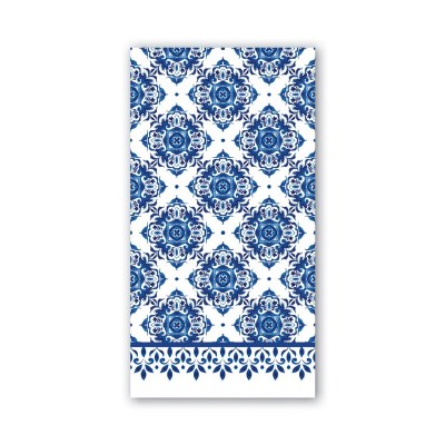 8" x 5" Indigo Seas Guets Towels