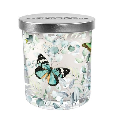 7.4 Oz Butterfield Fields Glass Candle Jar